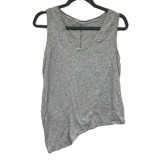 Lululemon gray asymmetrical tank top size 4 - Picture 1 of 3